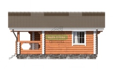 Проект бани Ромашка